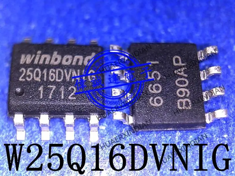

New Original W25Q16DVSNIG 25Q16DVNIG W25Q16DVNIG SOP-8 In Stock