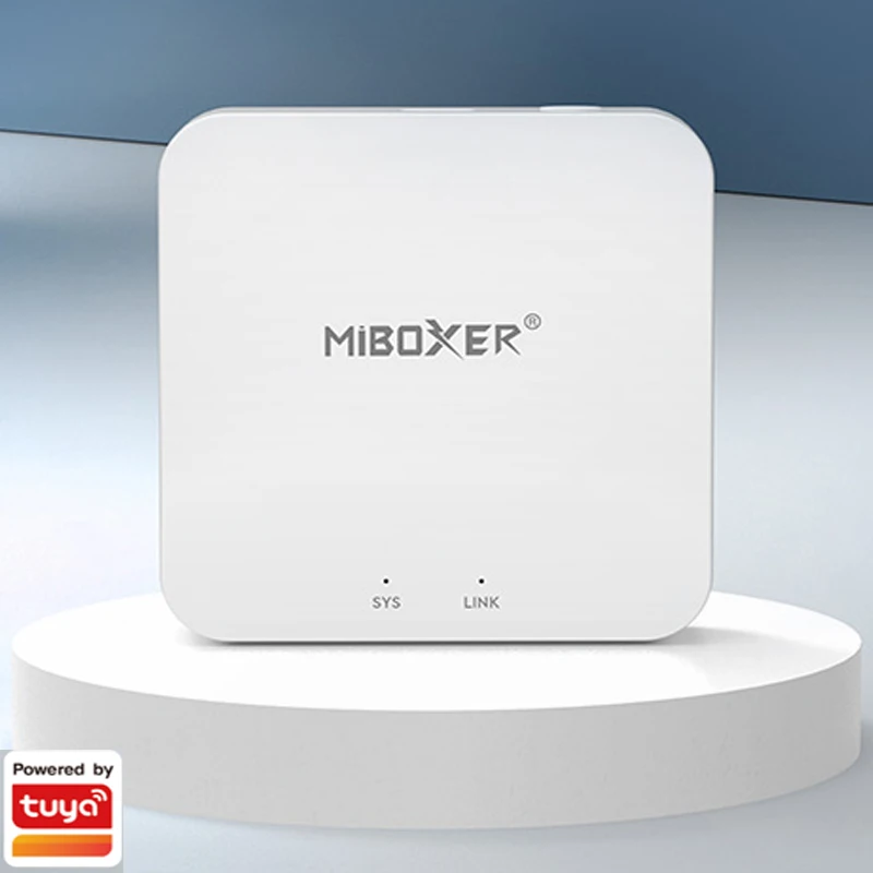 

Шлюз Miboxer, 2,4 ГГц, Wi-Fi контроллер 5 В, совместим с Mi-Φ и MiBoxer 2,4G, Радиочастотный пульт дистанционного управления, светодиодная полоса