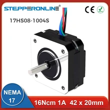 สั้น Nema 17 Stepper มอเตอร์สั้น16Ncm 1A Nema17ขั้นตอนมอเตอร์4-Lead 17HS08-1004S มอเตอร์สำหรับ CNC Extruder 3D มอเตอร์เครื่องพิมพ์