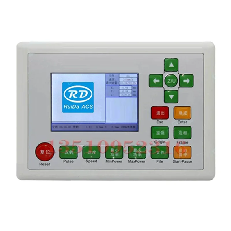 Новейшая система лазерного управления Ruida Rdc6442g/Rdc6442s беспроводная ручка Bwk301r Bwk301t