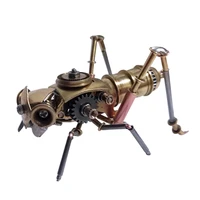 3d diy steampunk insect machinery full metal handmade block creative birthday gift craft ornament