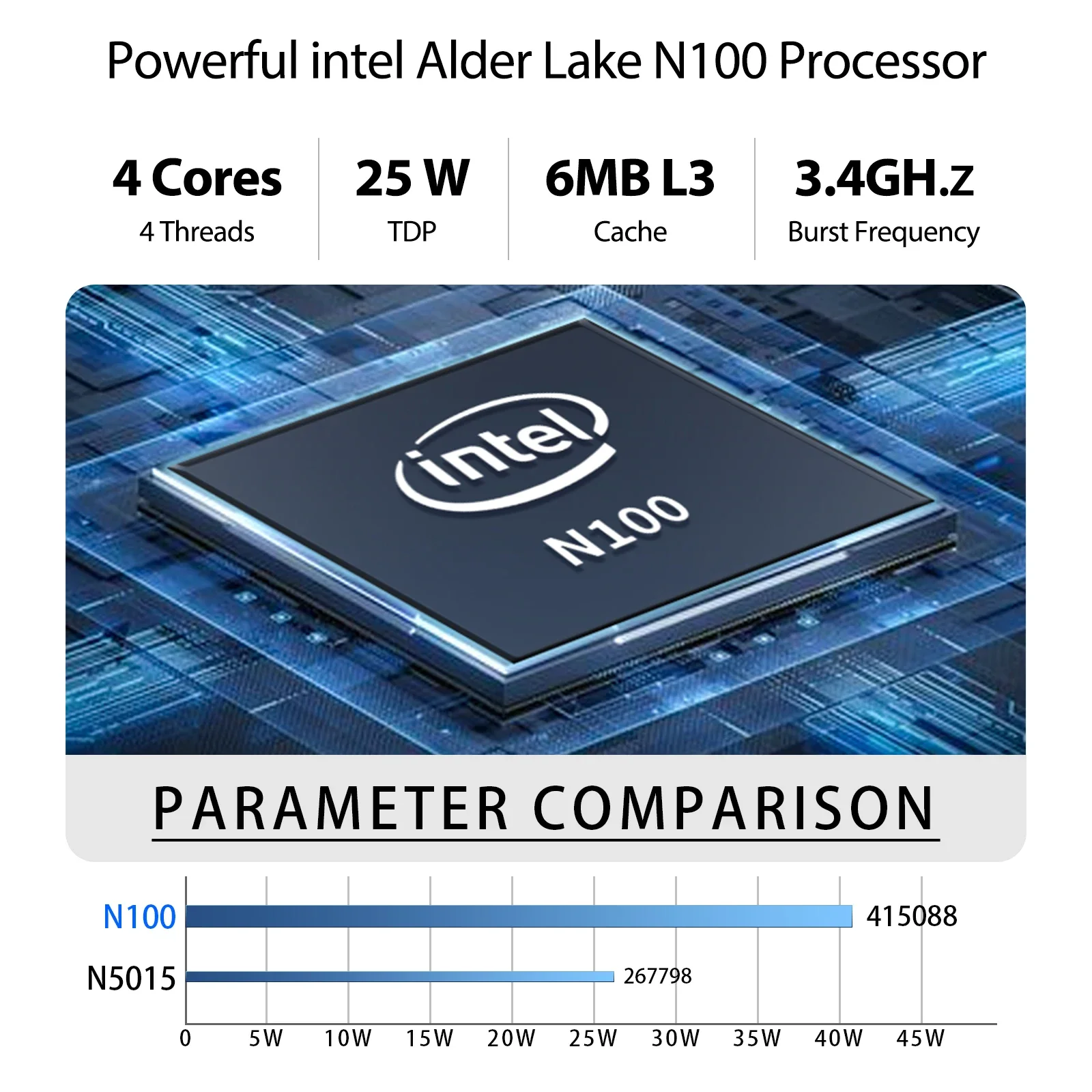 Фото Сервер Aiffro K100 NAS с процессором Intel N100 12-го поколения, полностью SSD, для частного облачного хранилища и сетевого накопителя для резервного копирования данных в домашнем офисе №5