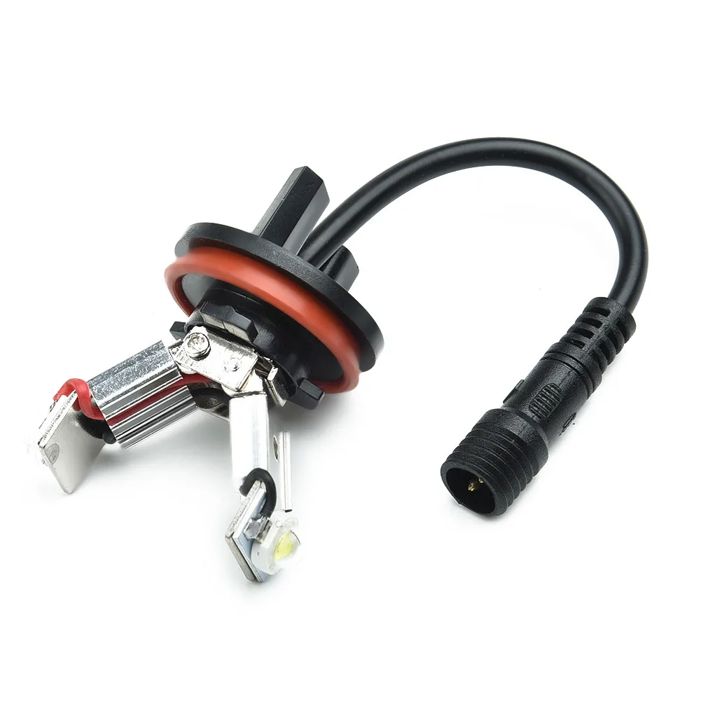 

2pcs H8 LED Angel Eyes Marker Lights Bulbs LED Ring Marker Bulb Car Headlights For BMW E60 E61 E71 E70 LCI E90 E91 X5 X6 Z4