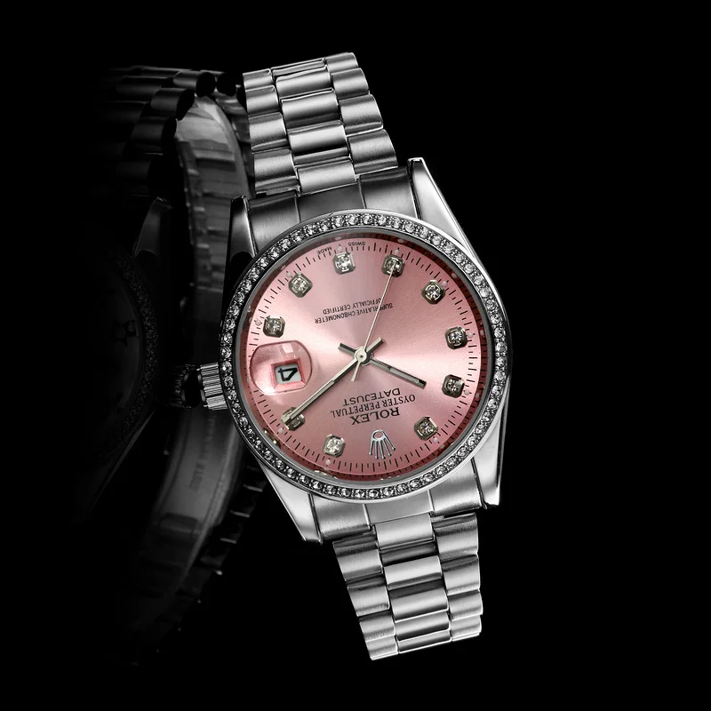 

ROLEXES Luxury Brand quartz women Watches Quartz Watch Stainless Steel Strap wristwatch classic business dress men watch A2