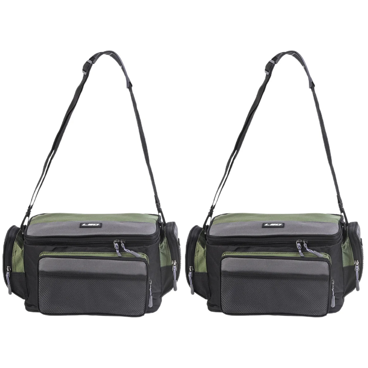 

2 pcs Fishing Bag Angling Tackle Case Fishing Tackle Storage Bag Storage Pocket