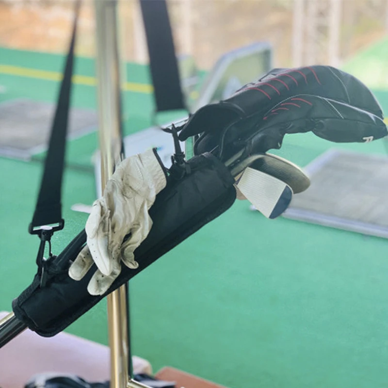 Lightweight Golf Club Carrier Bag Portable Carry Driving Range Course Training Travel Adjustable Shoulder Strap Crossbody Bag