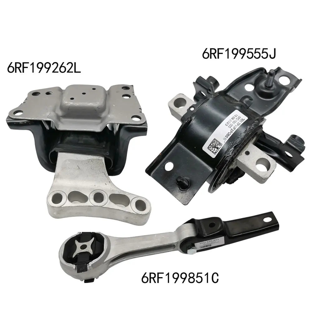 6RF 199555 J 199851 C 199262 L комплект поддержки двигателя для Skoda Fabia Rapid Spaceback VW Polo GOL Jetta Santana