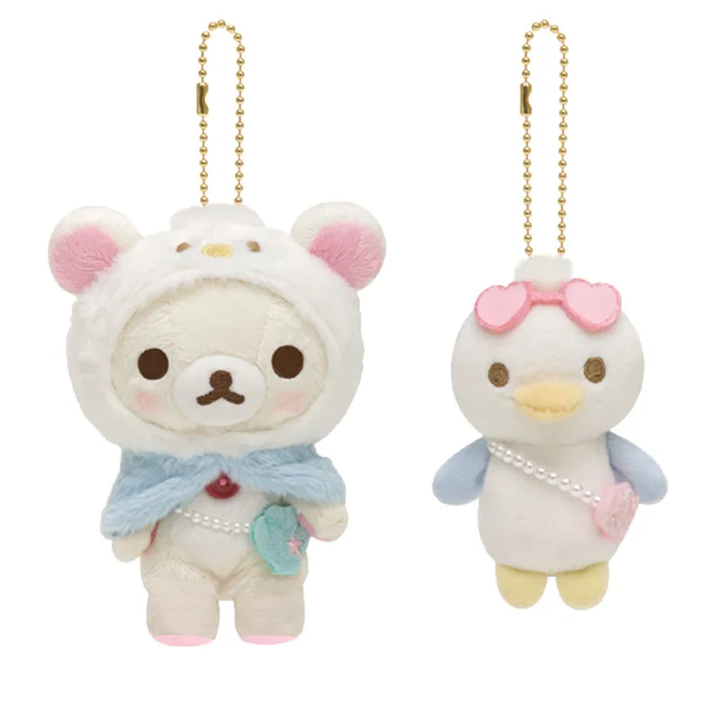 

Брелок Rilakkuma в виде пингвина, плюшевый брелок в стиле аниме, медведь, милый брелок, детские игрушки для девочек, маленький подарок для детей