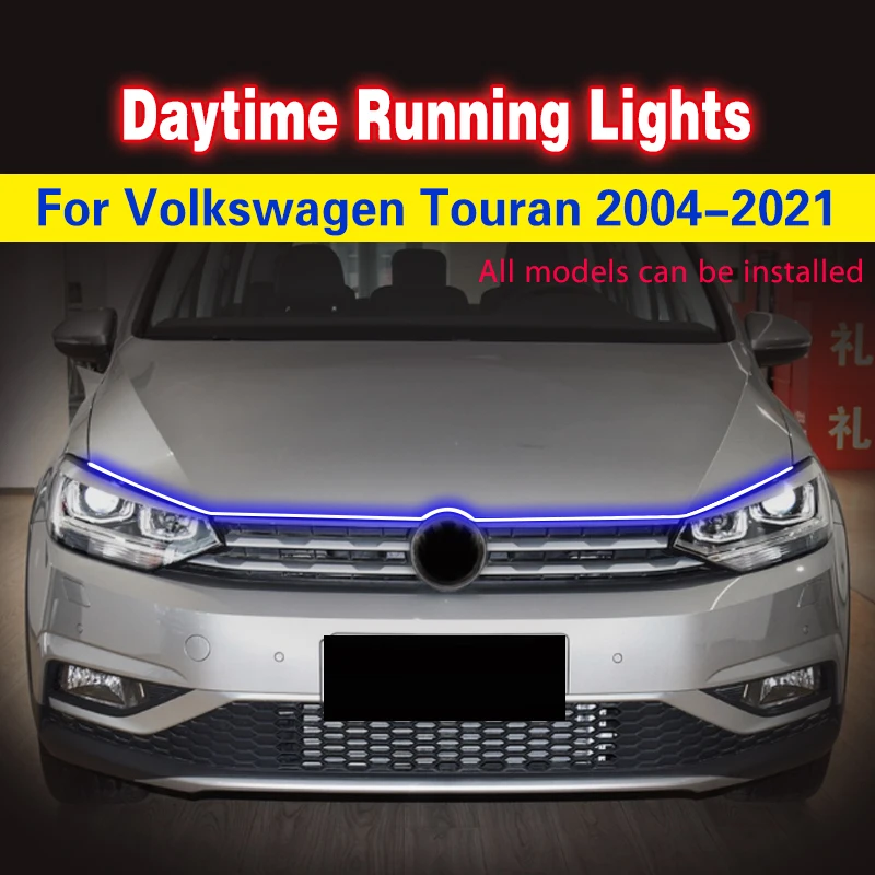 Светодиодсветодиодный дневные ходосветильник ни 12 В для VW Volkswagen Touran 2004-2021