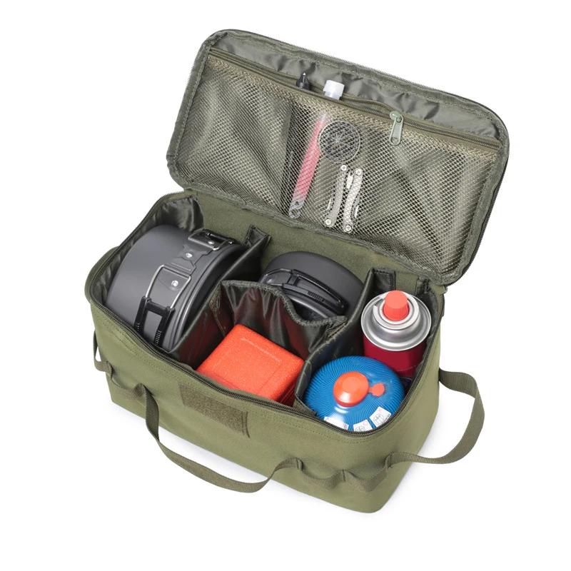 

Camping Storage Bags Picnic Basket Outdoor Camping Lamps Gas Stove Gas Canister Pot Carry Bag Storage Sack Picnic Bag