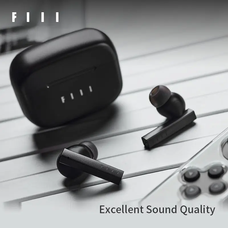 

Global Version FIIL CC Pro 39dB Active Noise Cancelling Headphones Wireless Bluetooth 5.2 TWS ANC Earbuds Support fiil+APP