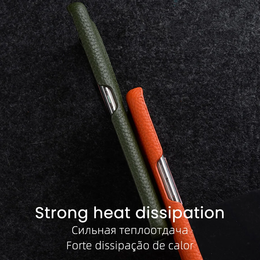 Melkco Premium Genuine Leather Case for OPPO Find X6 Pro Luxury Fashion Business Natural Cowhide Phone Cases Cover