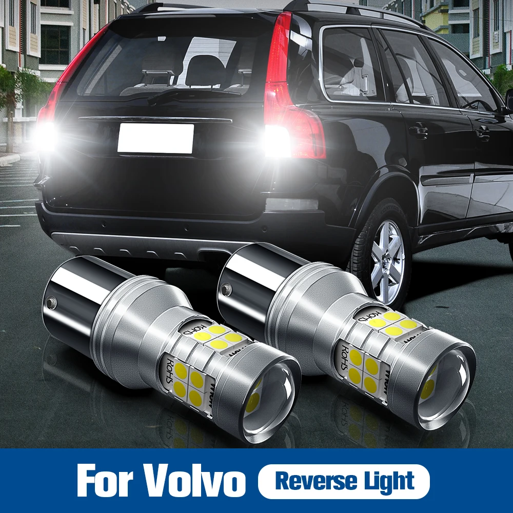 Светодиодная лампа задсветильник хода P21W 7506 BA15S Canbus для Volvo C30 C70 S40 S60 S70 S80 V40 V50 V60 V70