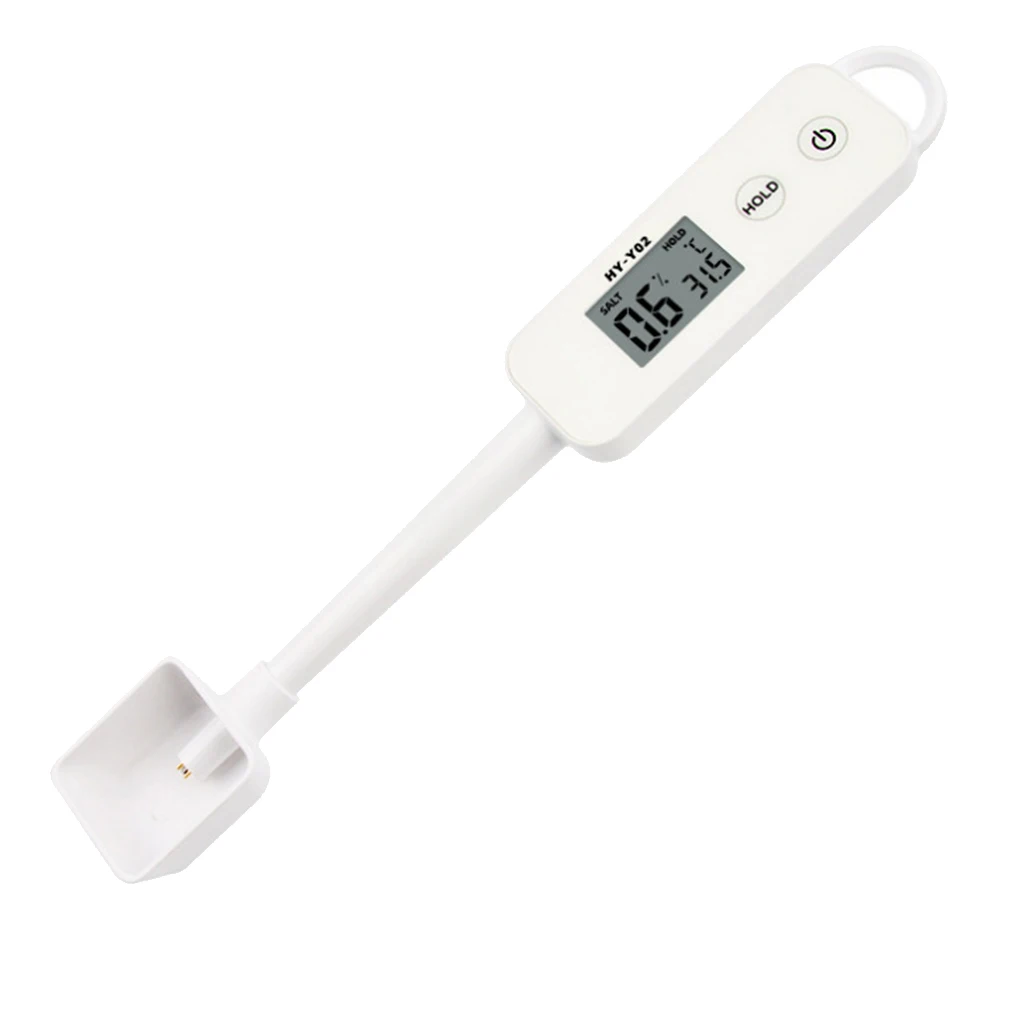 

Salinity Meter Salt Detector Testing Pen LCD Screen Accuracy Compact Size Craftsmanship Household Accessories Fishing Auxiliary