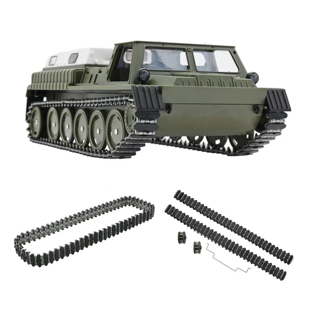 

WPL E-1 RC Car full scale crawler transport vehicle crawler hanging glue metal chain DIY RC PARTS modification and upgrade