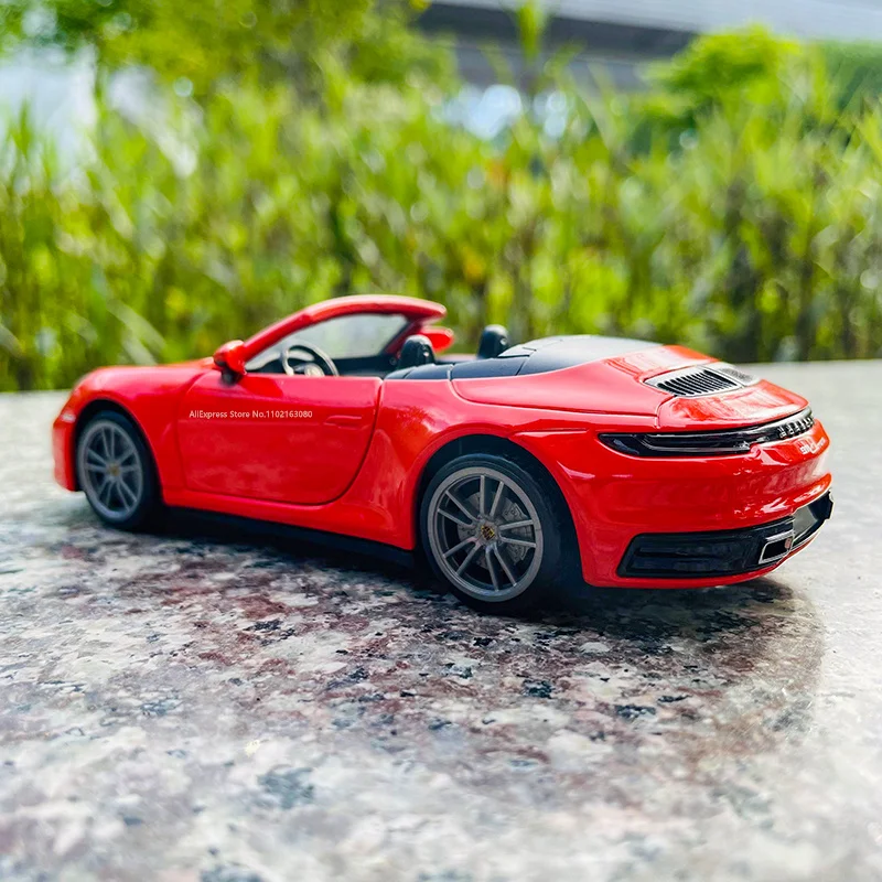 Литая под давлением металлическая модель автомобиля Porsche Carrera Cayman MSZ формула для