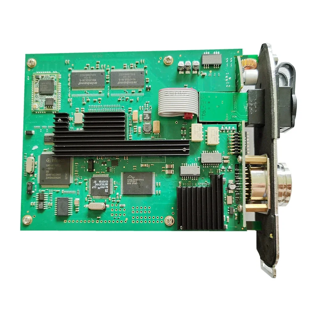 Фото Диагностический сканер MB Star SD Connect C4 OBD2 с функцией WIFI DOIP для легковых и грузовых автомобилей 12В/24В, программное обеспечение V2023.09. №5