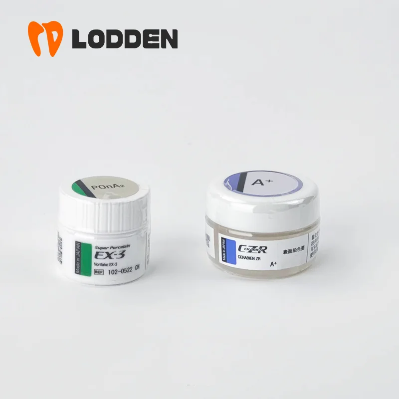 EX-3 Noritake Body Стоматологический металлический фарфоровый порошок Прозрачный