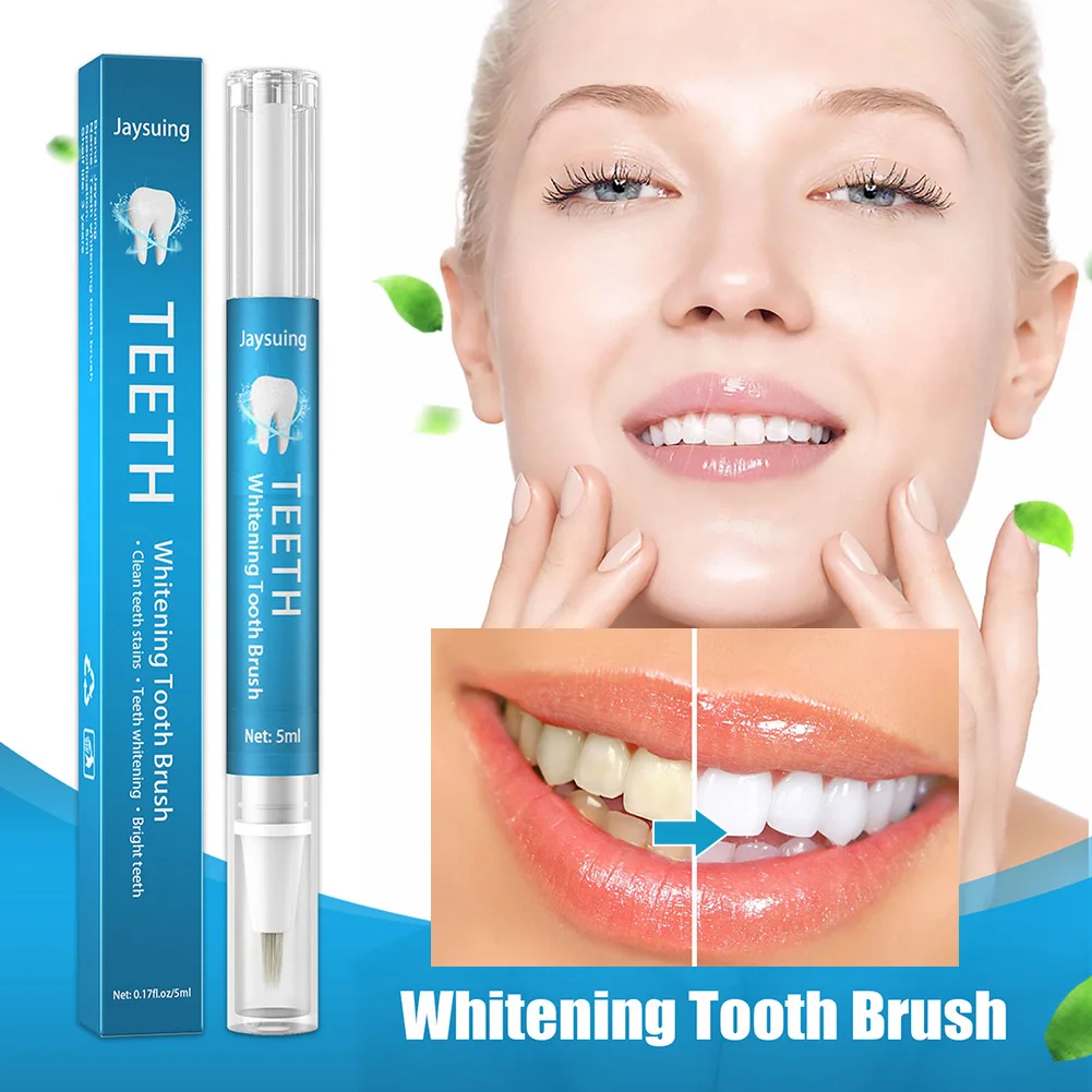 

Teeth Whitening Pen 5ml Professional Teeth Gel Whitener Bleach Remove Stains Oral Hygiene Instant Tooth Hygiene Care Tools