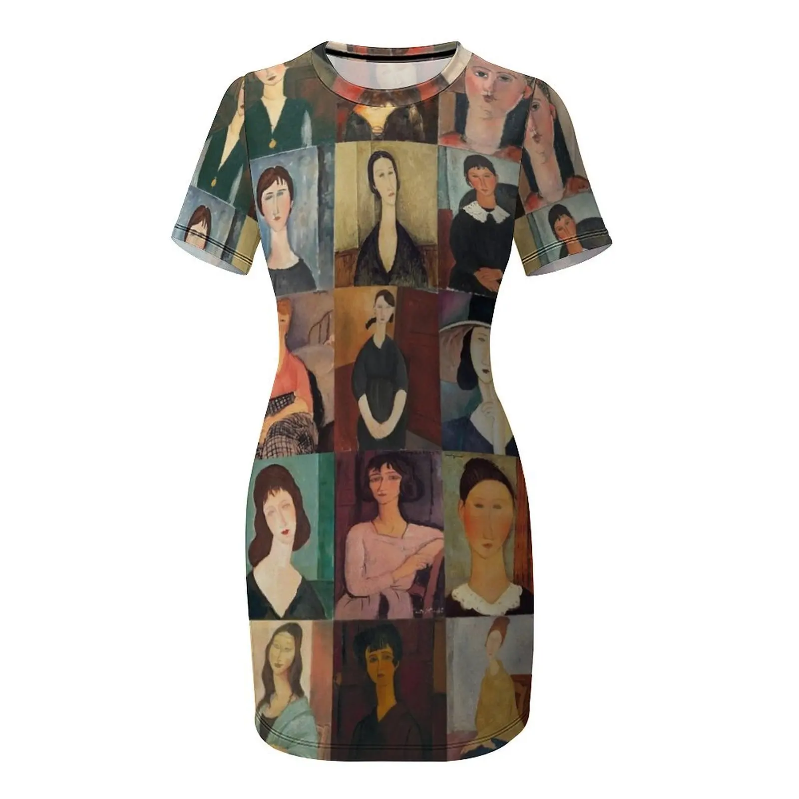 Платье Amadeo Modigliani с короткими рукавами женское элегантное вечернее платье для