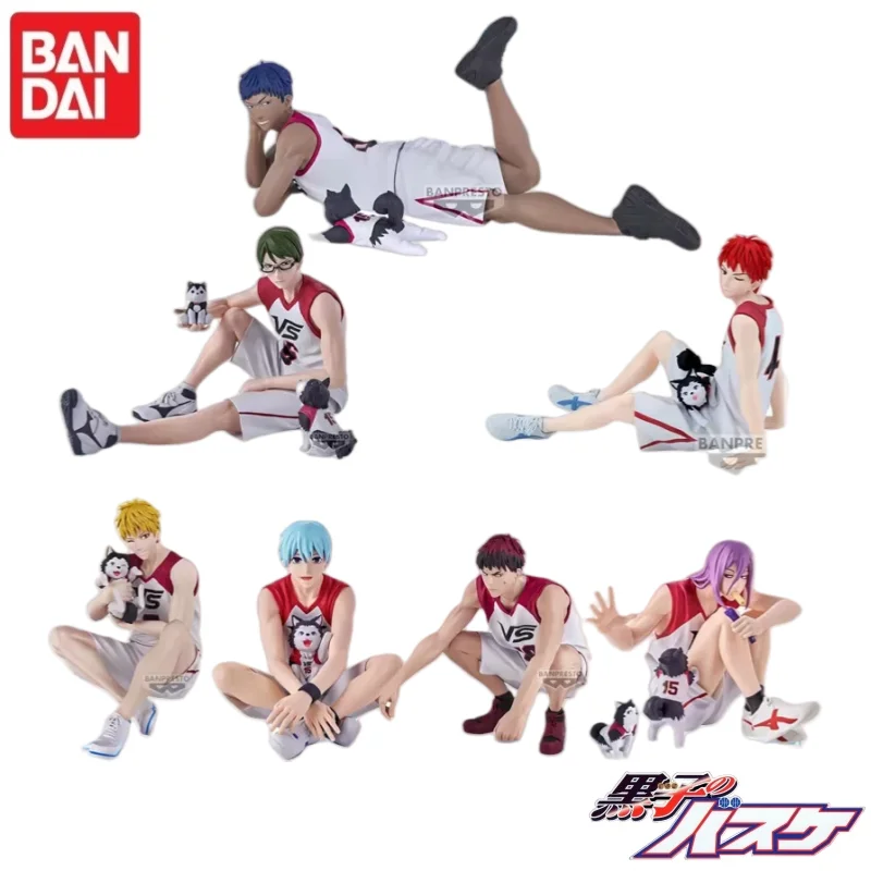 Фото В наличии Оригинальная игрушка Bandai по мотивам аниме «Баскетбол Куроко: Последняя игра» с персонажами Куроко Тэцуя, Акаши Сейджуро, Муракасибара Ацуши, Мидорима Шинтаро №1