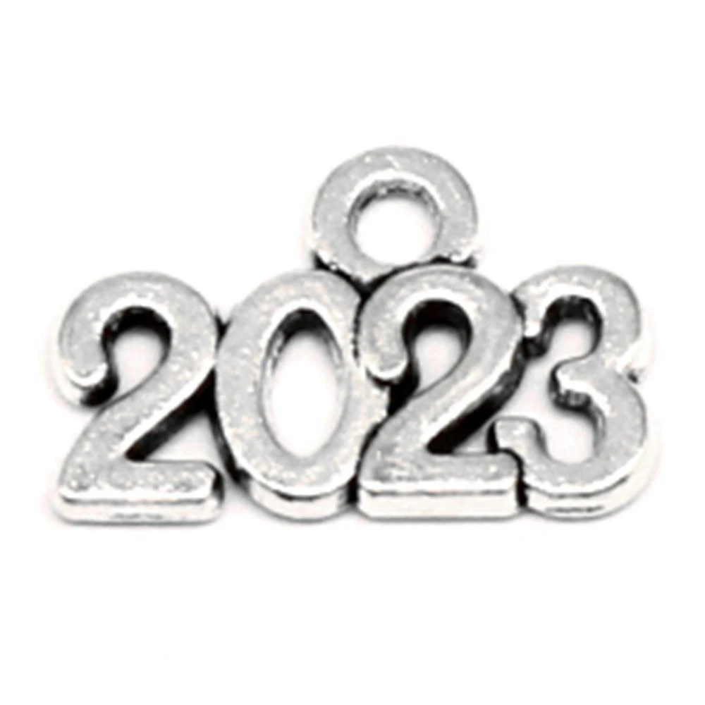 

30 pieces 9x14mm 2023 charms Jewelry making best gift