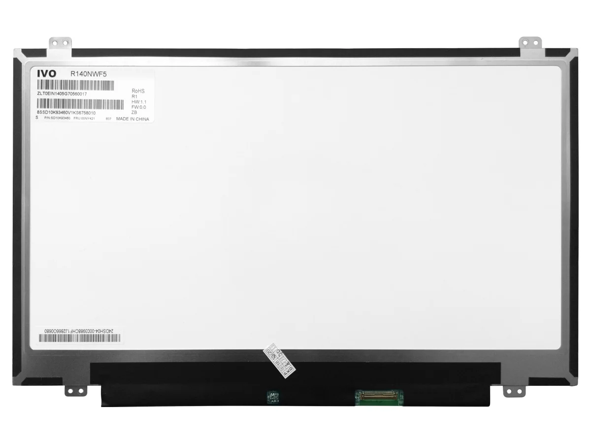 

B140hak01.0 ADAPTS nv140FHM-T00 R140NWF5 R1 R140NWF5 R6 LCD Touch screen 1920*1080 IPS 40 Pin 14.0" Lenovo ThinkPad T480