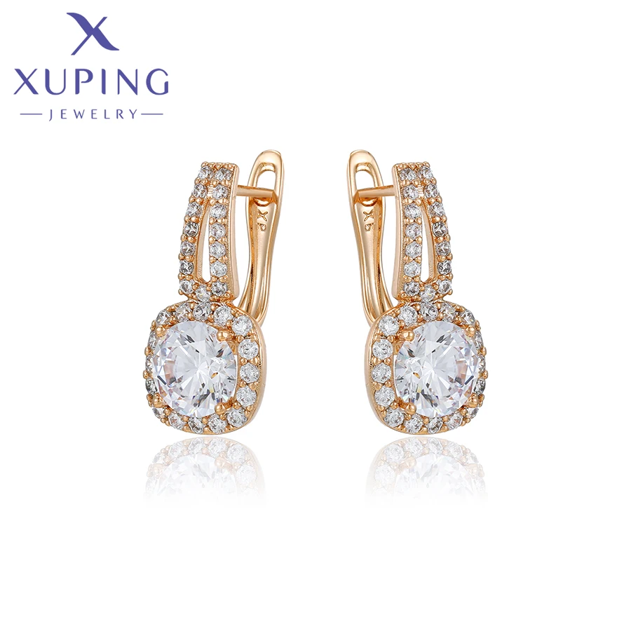 

Xuping Jewelry New Arrival Fashion Popular Gold Color Earring for Women A00919786