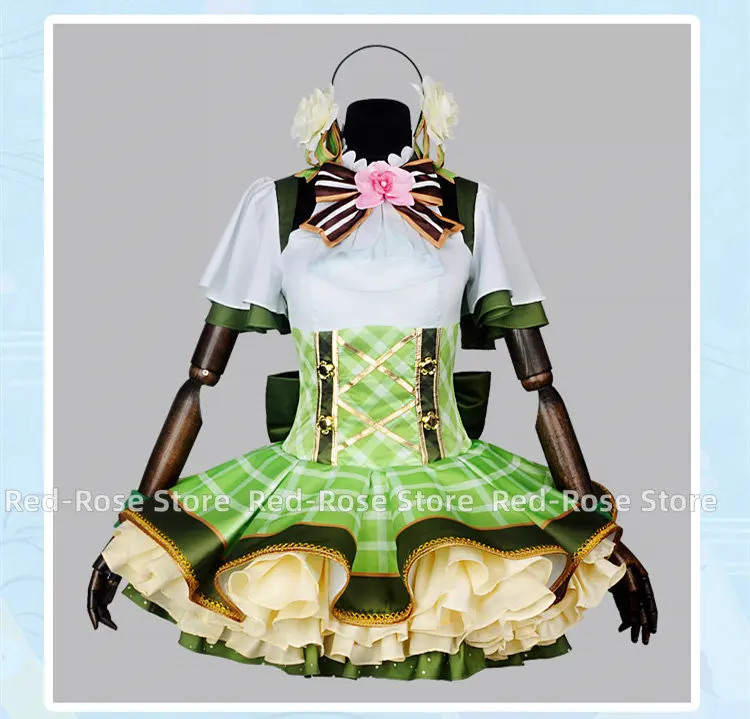 Love Live! Цветочный букет Hanayo Koizumi Пробуждение платье косплей костюм все размеры на