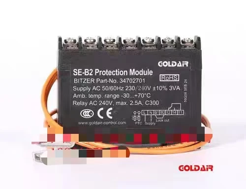 Новый модуль защиты компрессора BITZER SE-B1/B2/B4 термозащита двигателя PTC