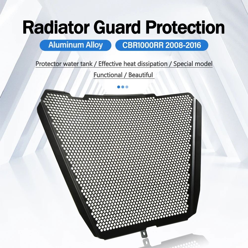 

Motorcycle Covering Radiator Grille Grill Guard Protective Gril For Honda CBR1000RR/ABS/SP 2008 2009 2010 2012 2013 2014- 2016