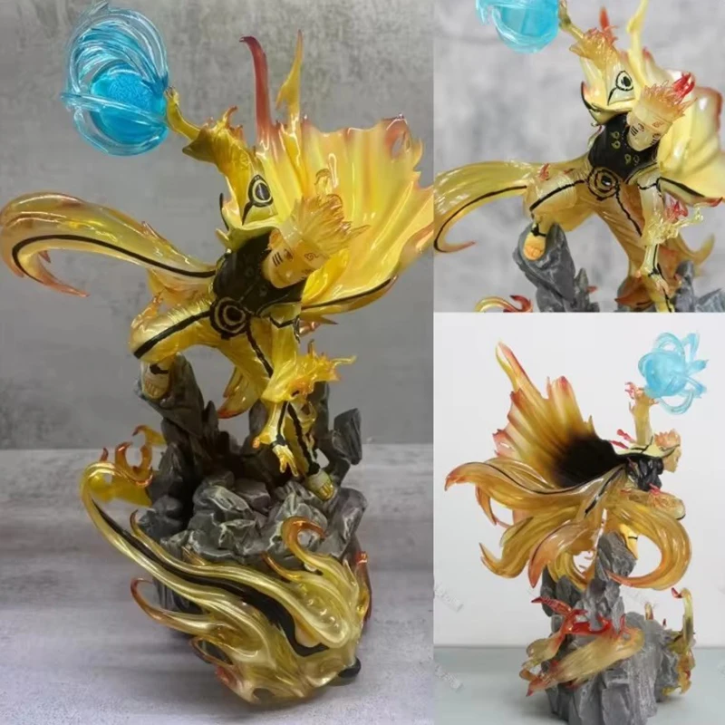 Аниме-фигурка 27 См Наруто Узумаки Экшн-модель Пвх-студия Jiuwei Gk Ниндзя Украшение