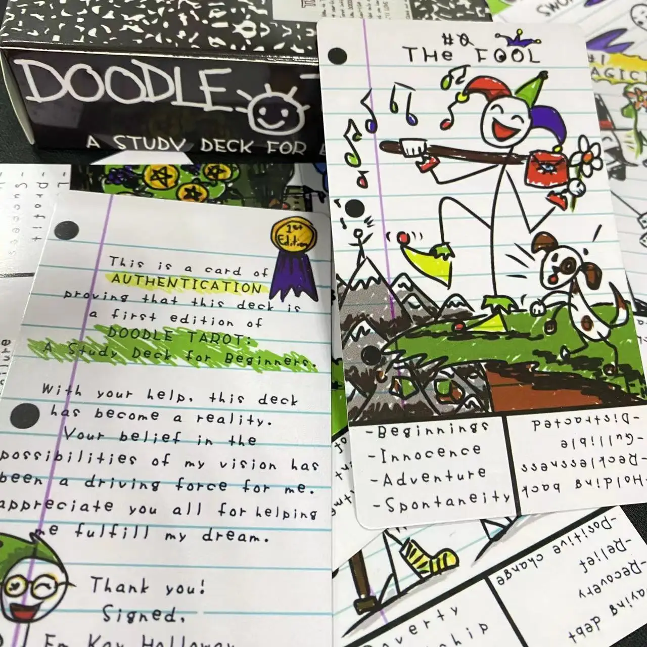 Таро Doodle 12*7 см