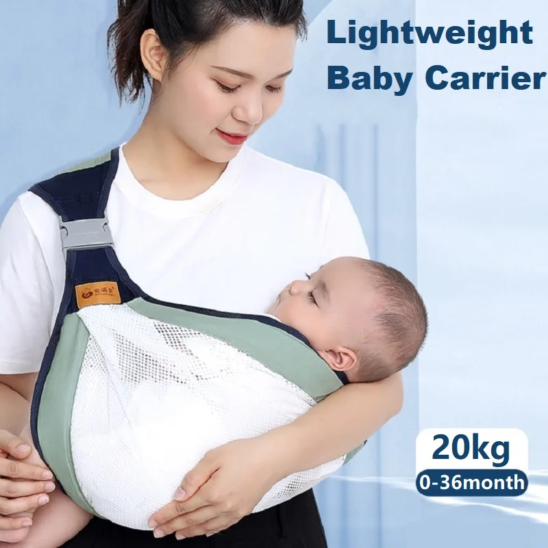 

Adjustable Four Baby Newborns For Cotton Wrap Sling Simple Lightweight Carrier Seasons To Toddlers Carrying Multifunctional