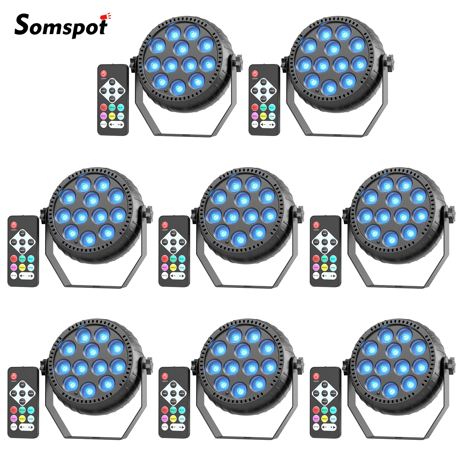 Somspot LED RGB Par Lights