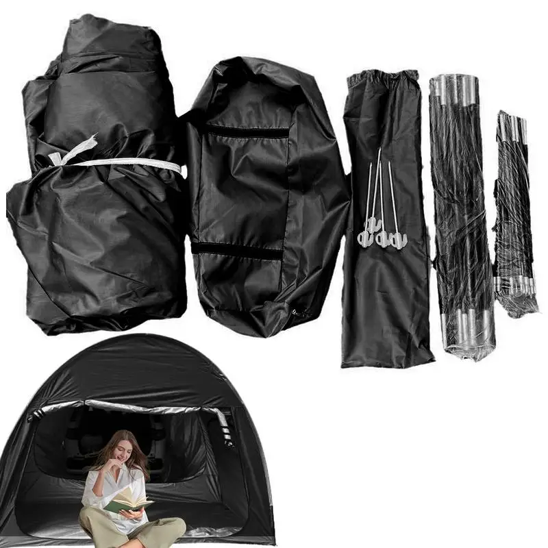 

Автомобильная палатка из ткани Оксфорд для задней двери, палатка для задней двери с УФ-защитой, прочная палатка с навесом, большая уличная палатка для кемпинга