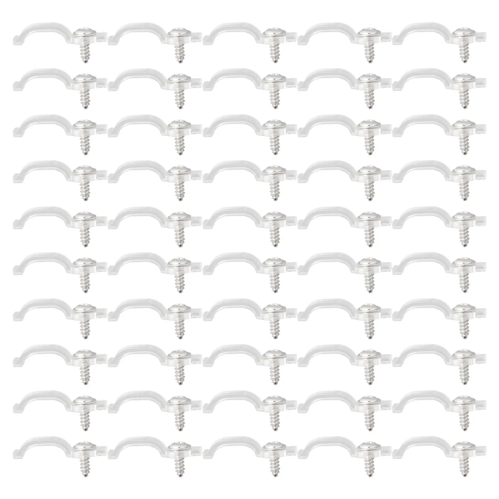 

Brand New Fixing Clips Nail Clippers 1 Set Accessories Replacement 10mm/0.4in Epoxy Ultra-Thin 50/100 Anti-rust