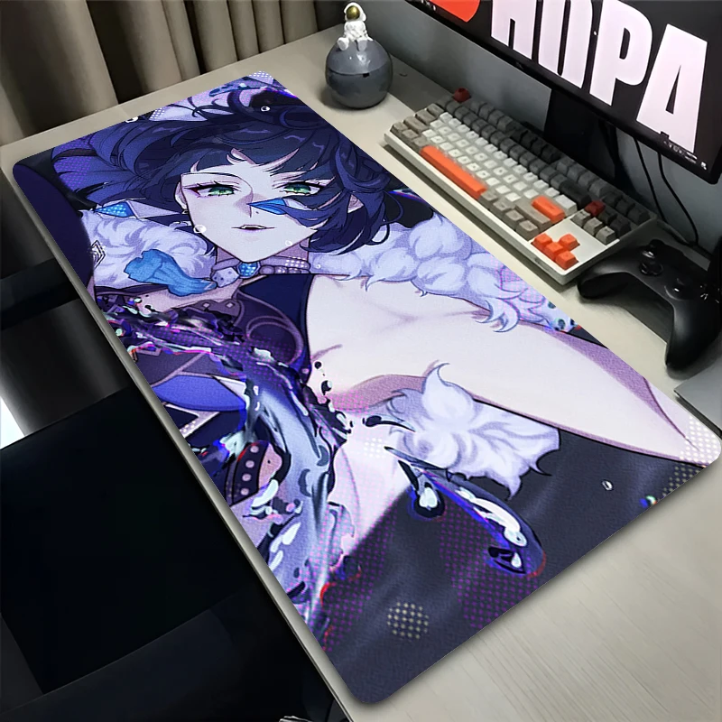 Коврик для мыши ноутбука аниме расширенный настольный коврик компьютерного