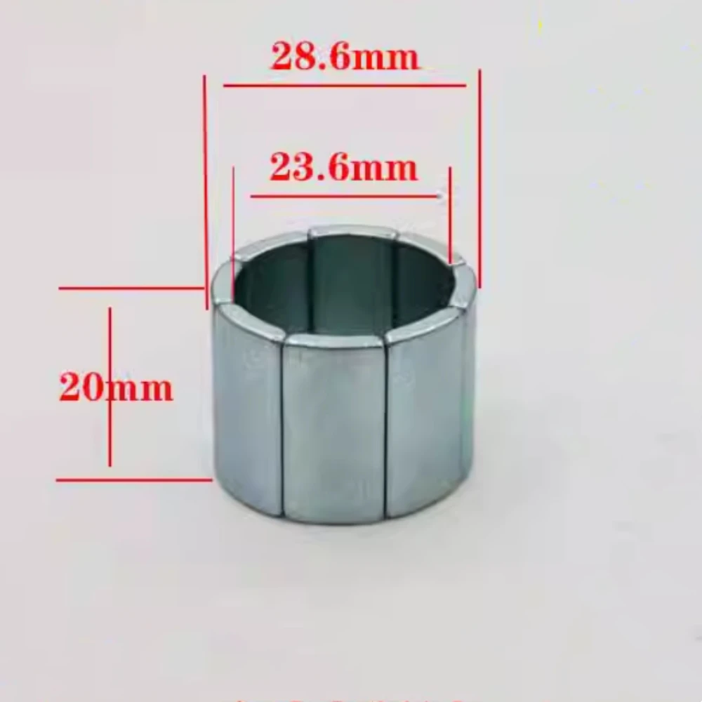 8 шт. дуговой магнит OR14.3xIR11.8x20mmx45deg. Мощные моторные магниты N42SH для генераторов