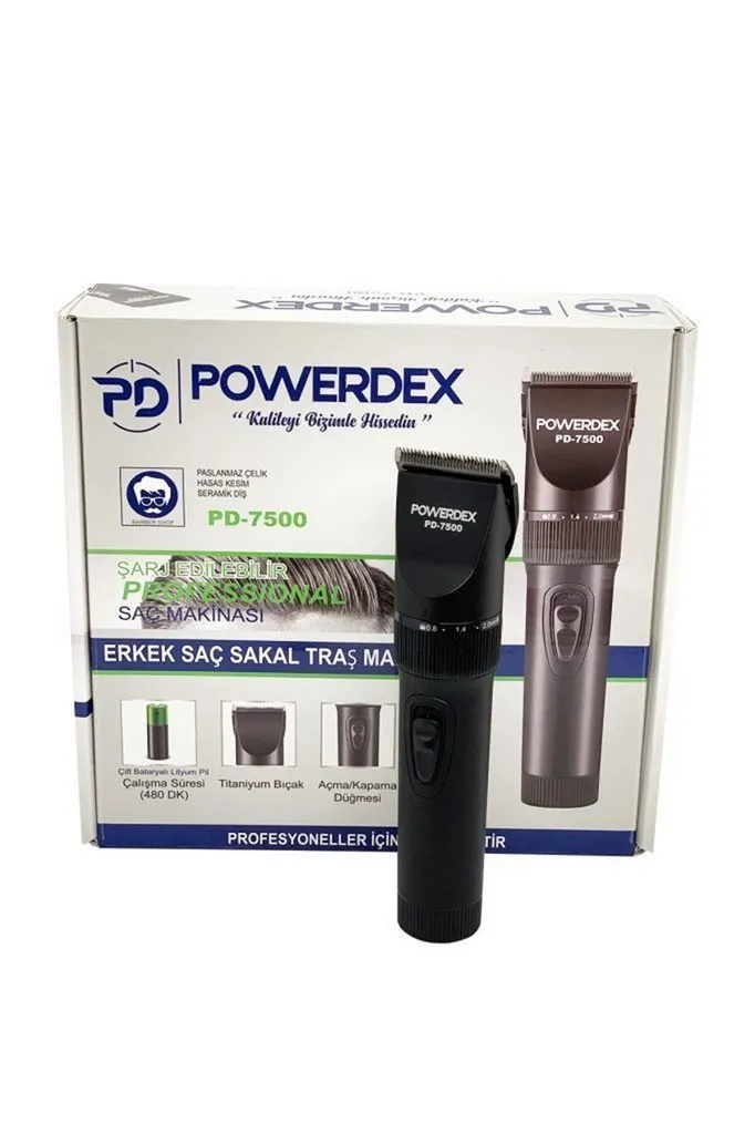 POWERDEX PD-7500 профессиональное бритье makinesipaslanma стальная охота кемпинг дом машина
