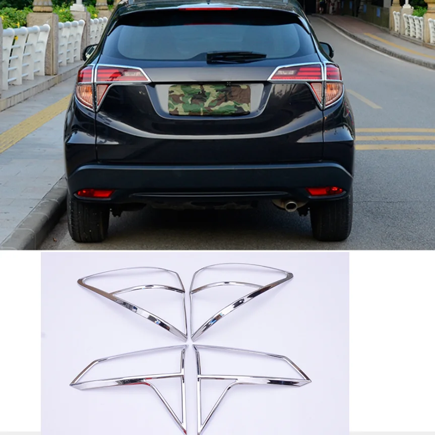 

Taillight Rear Light Lamp Cover Trim Molding Garnish Styling Bezel for Honda Vezel HRV HR-V 2015 - 2021