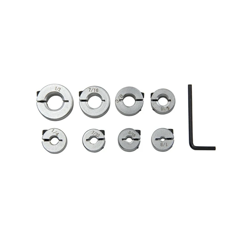 

8PCS Open Type Optical Shaft Fixed Ring Bush Limit Ring Locking Positioning Ring Tool