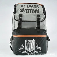 travel backpack attack on titan bag girl boy school bag nylon cloth school bags teenager anime bookbag