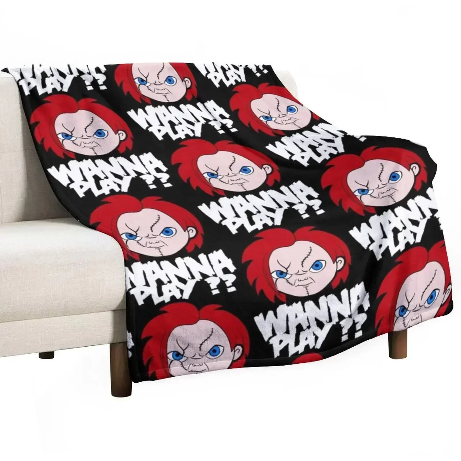 chce Играть? Одеяло Декоративное одеяло на заказ Волосатые одеяла