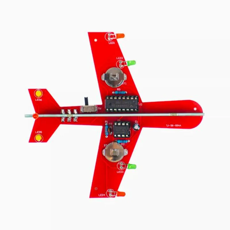 Электронный комплект самолета сделай сам светодиодное мигание имитирующий
