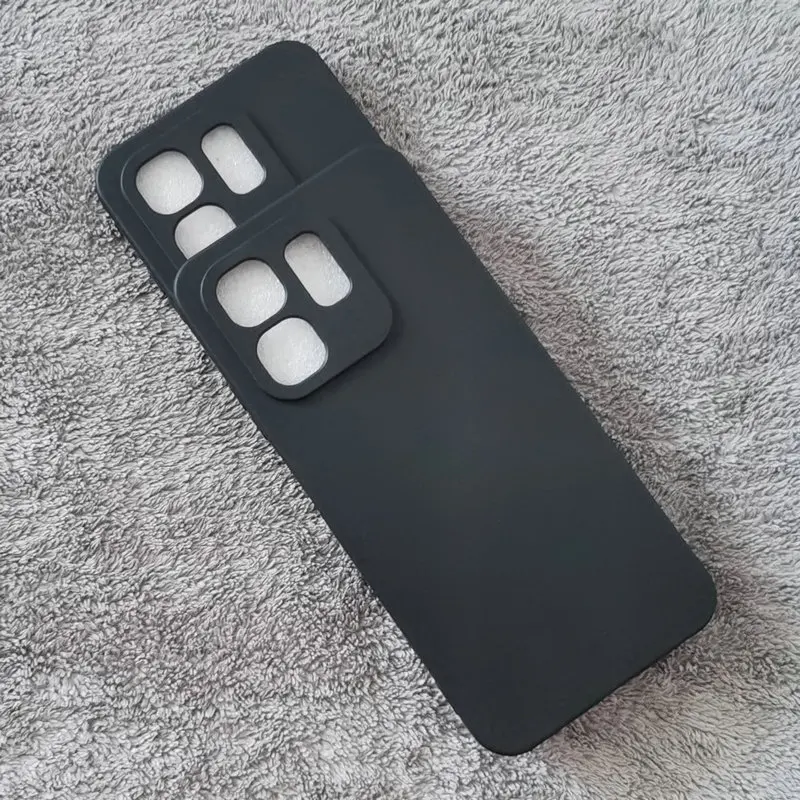 Роскошный противоударный ультратонкий матовый чехол для Infinix Smart 9 мягкая задняя