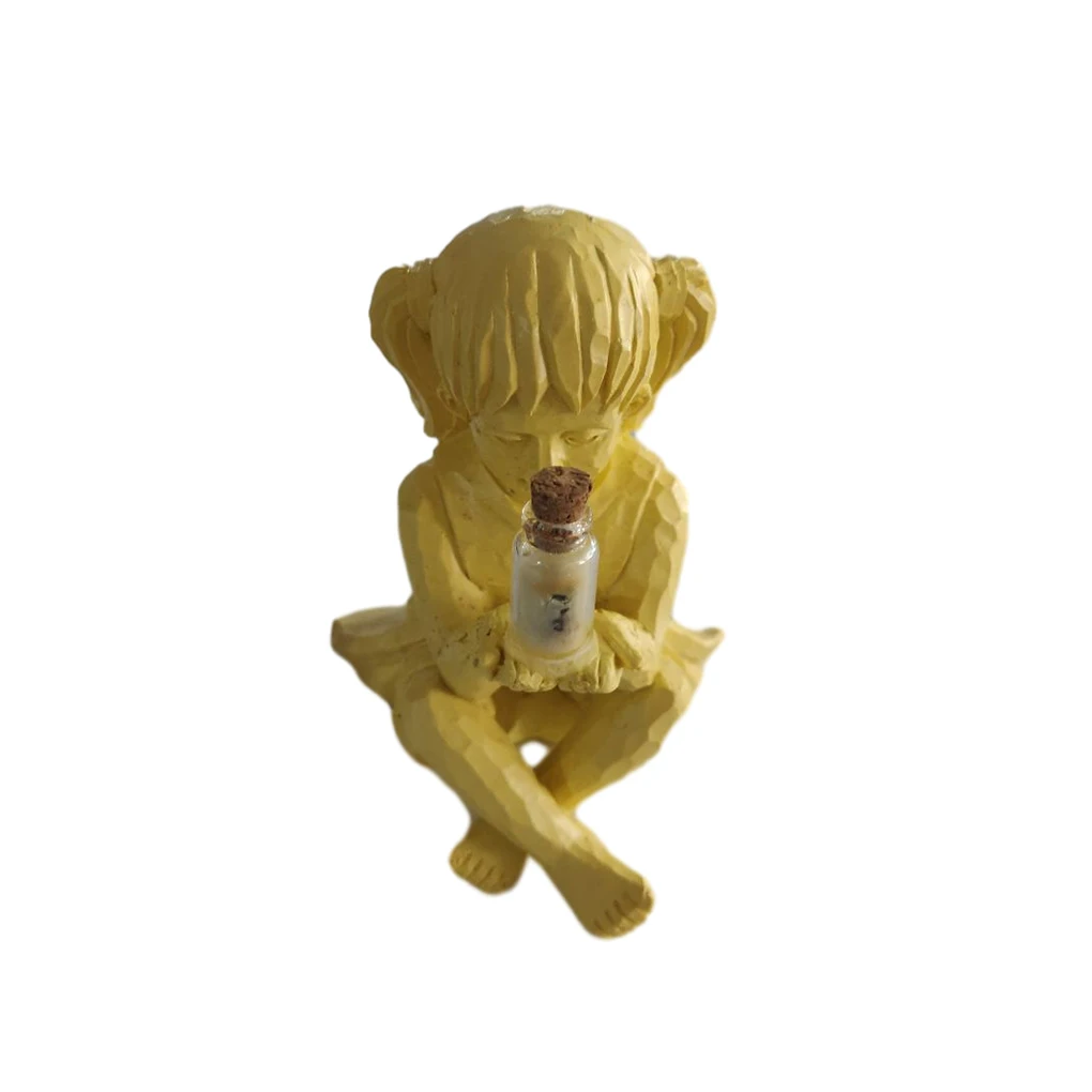 

Полимерная статуя двор Декор ручная работа многоцелевая домашняя наклейка компактный размер