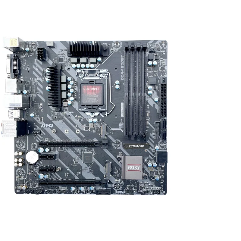 Для наличии новая основная плата MSI Z370M MORTAR 1151 поддержка I7 9700K