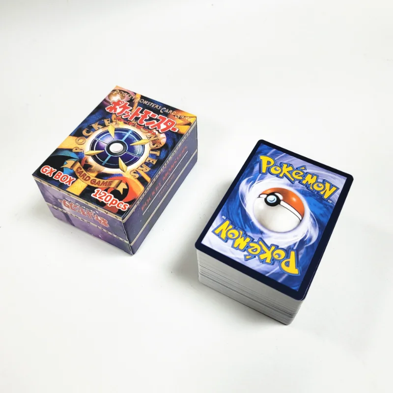 

Pokemon English Card 120GX Flash Rare Game Collection Battle Traine Toy Gift Rare Anime Box Pikachu Charizard Children Vmax GX