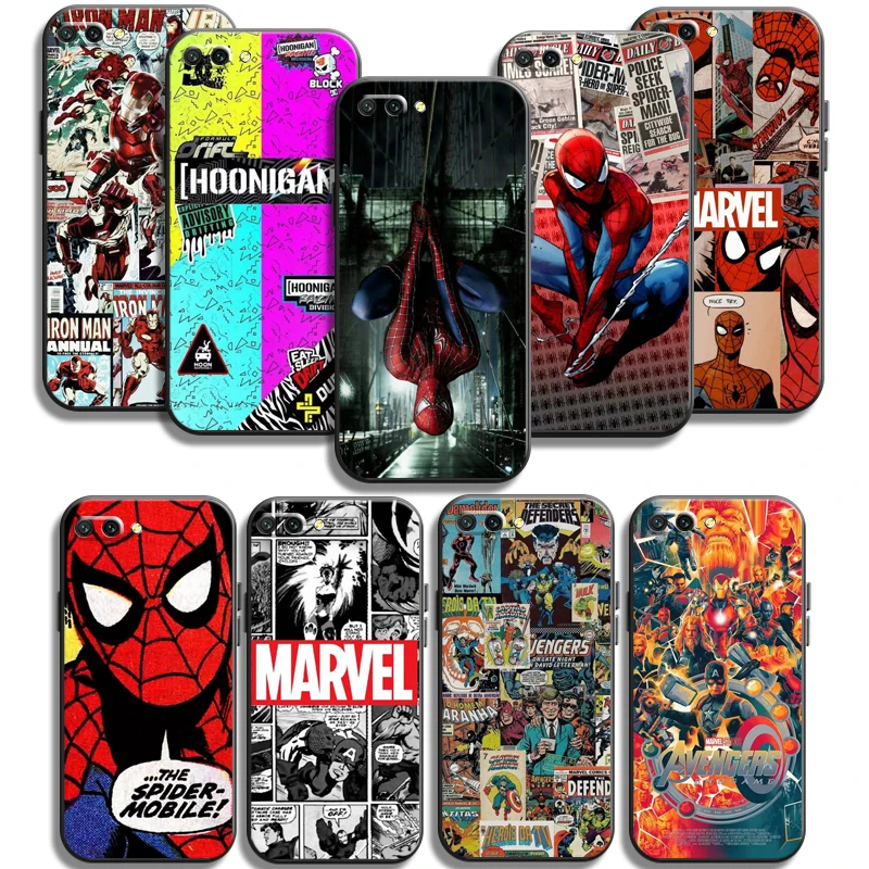 

Marvel Iron Man Phone Cases For Huawei Honor 8X 9 9X 9 Lite 10i 10 Lite 10X Lite Honor 9 Lite 10 10 Lite 10X Lite Back Cover